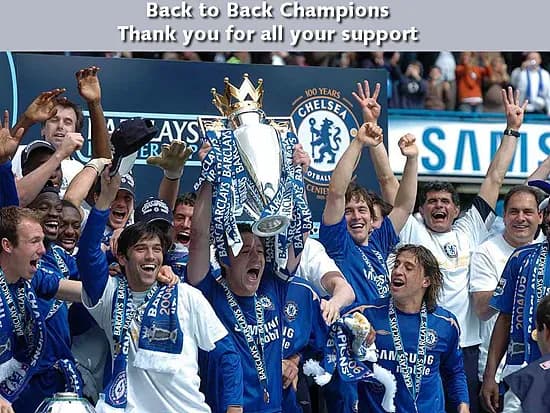 Chelsea FC 05~06프리미어리그 우승