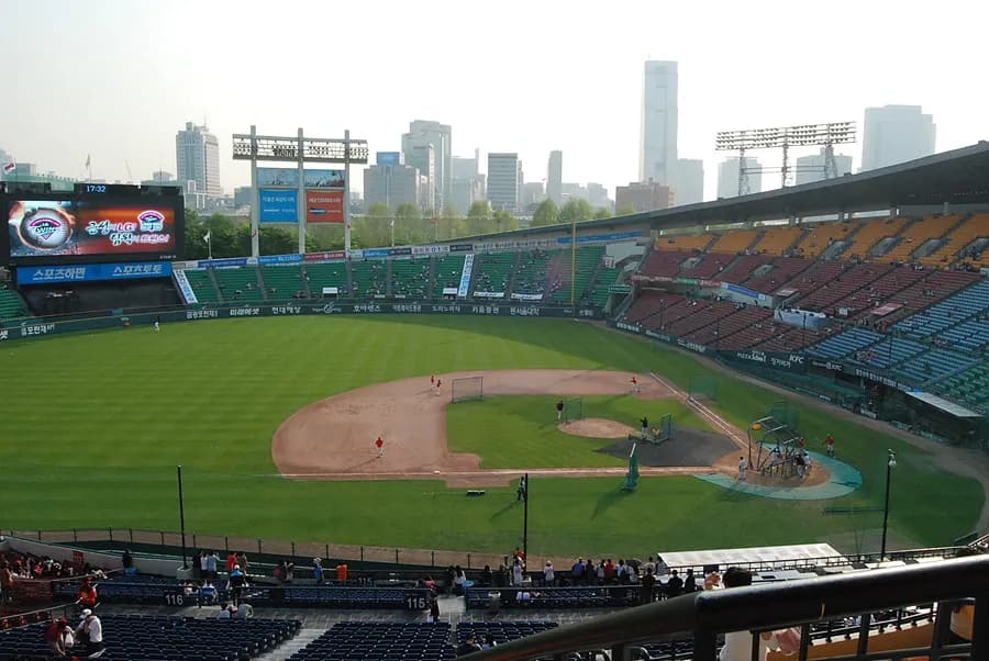 100514 롯데 vs LG @ 잠실 야구장