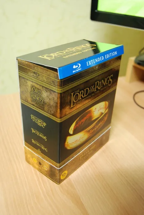 [Blu-Ray] 반지의 제왕 트릴로지 확장판 : 블루레이 + 디비디