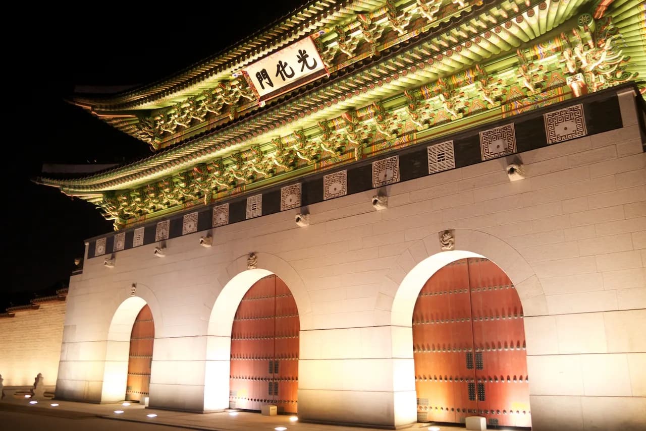 140816, 광화문 밤