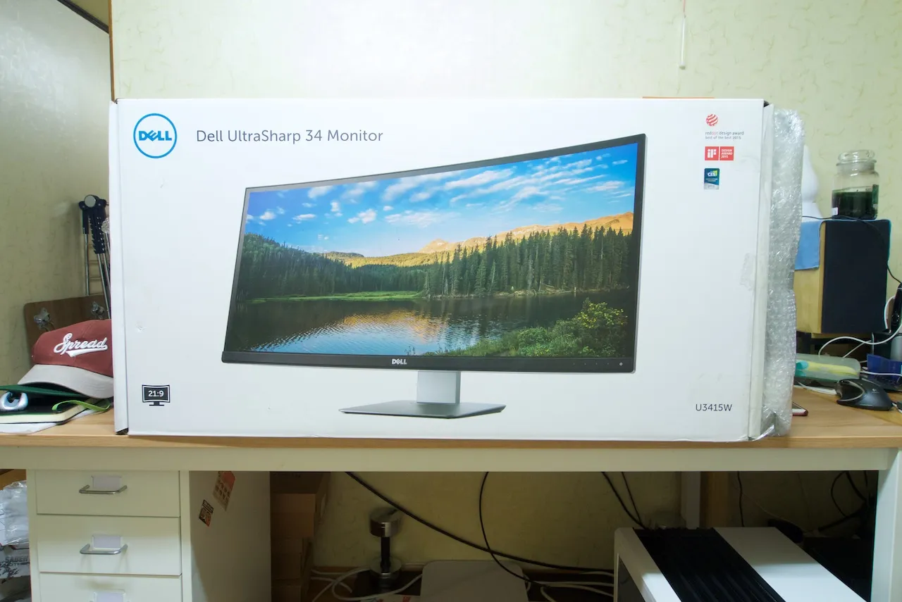 델 (Dell) - 울트라샤프 34인치 모니터 U3415W (WQHD)