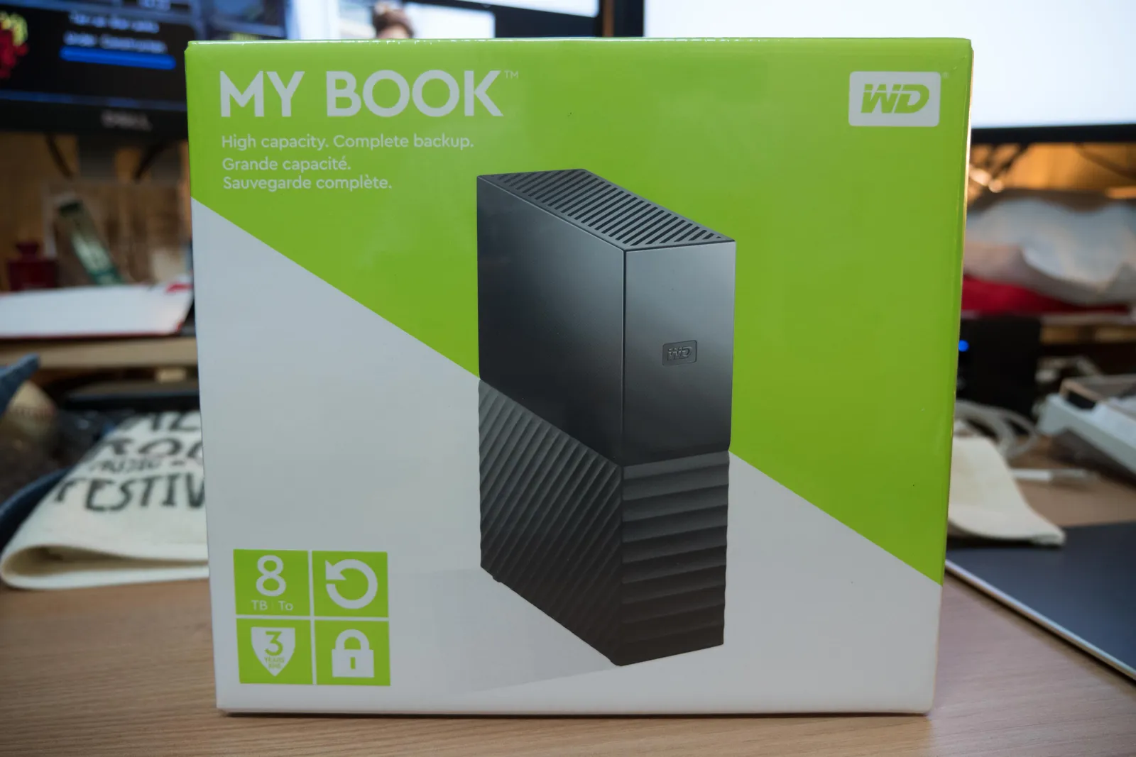 WD 8TB My Book Desktop External Hard Drive - USB 3.0