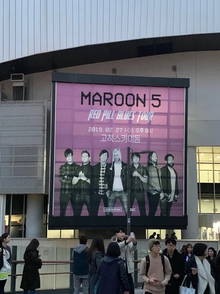 190227, Maroon 5 - Red Pill Blues Tour @고척스카이돔